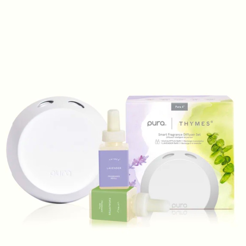 🔥💥Thymes Eucalyptus & Lavender Pura 4 Smart Fragrance Diffuser Kit